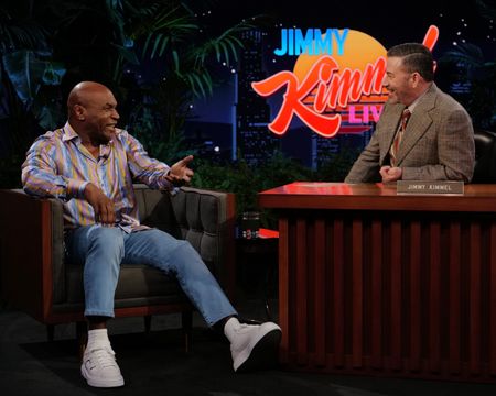 MIKE TYSON, JIMMY KIMMEL
