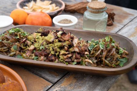 Gordon Ramsay's Shredded Lechon. (National Geographic/Justin Mandel)