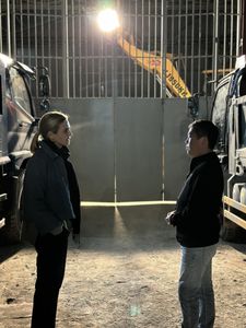 Mariana van Zeller speaks with Ly A Minh, a man arrested for trafficking in Vietnam. (National Geographic)