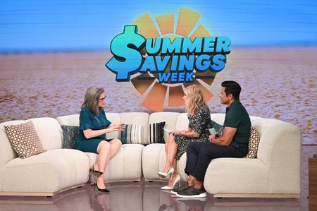 PAULINE FROMMER, KELLY RIPA, MARK CONSUELOS