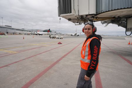 Cassandra Pineda, Lead Station Attendant at Air Canada. (Arrow International Media Ltd & Cantina Media)
