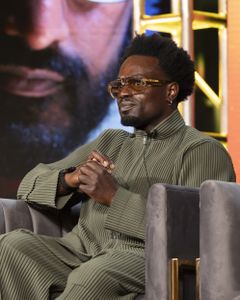 2024 TCA WINTER PRESS TOUR - Campbell Addy from the “Photographer” panel at the National Geographic presentation during the 2024 TCA Winter Press Tour at the Langham Huntington on February 8, 2024 in Pasadena, California. (National Geographic/PictureGroup)