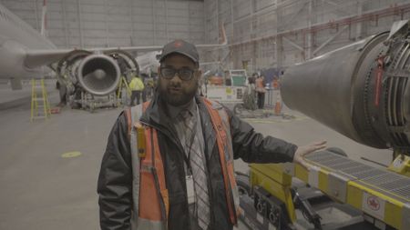 Muhammad Rizwan Bhatti, Line Maintenance Team Leader at
Air Canada. (Arrow International Media Ltd & Cantina Media)