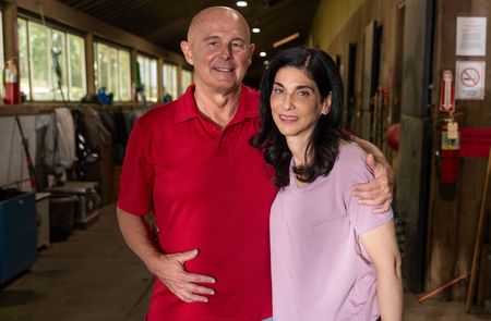 Stefan Horlacher and Debbie St. John. (National Geographic/Virginia Sherwood)