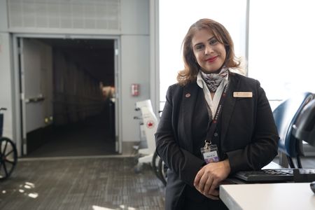 Sarvnaz 'Sarvi' Nejatian is Operations Manager ñ In-terminal at Air Canada. (Arrow International Media Ltd & Cantina Media)