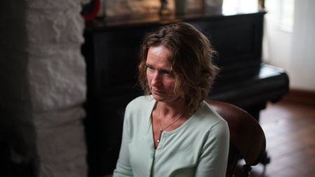 Rihannon Bragg pictured during an interview for Missing: Presumed Dead. (© Spirit Media Studios Limited)