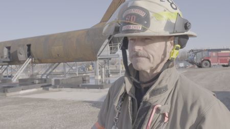 David Spratt, Platoon Chief at Toronto Pearson. (Arrow International Media Ltd & Cantina Media)