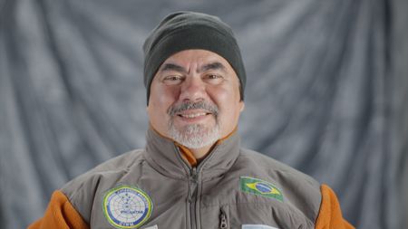 Antarctic Scientist Heitor Evangelista.  (credit: National Geographic)