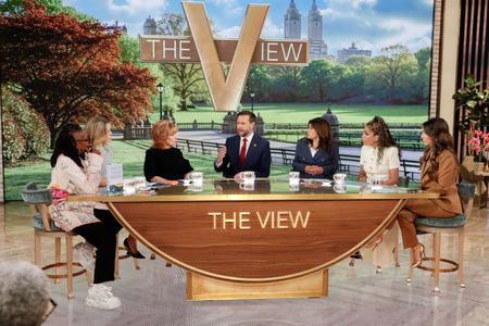 WHOOPI GOLDBERG, SARA HAINES, JOY BEHAR, JD VANCE, ANA NAVARRO, SUNNY HOSTIN, ALYSSA FARAH GRIFFIN