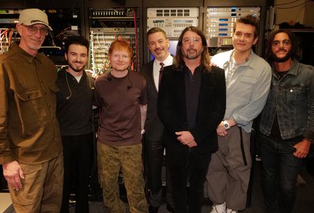 PINO PALLADINO, BLAKE SLATKIN, ED SHEERAN, JIMMY KIMMEL, DAVE GROHL, JOHN MAYER, RAMI JAFFEE 