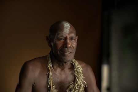 Marine Ecologist John Aini. (credit:  National Geographic/Lars Skree)