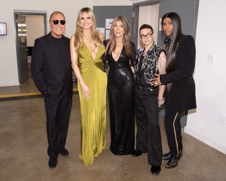 MICHAEL KORS, HEIDI KLUM, NINA GARCIA, CHRISTIAN SIRIANO, LAW ROACH