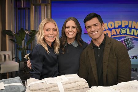 KELLY RIPA, MONICA MANGIN, MARK CONSUELOS
