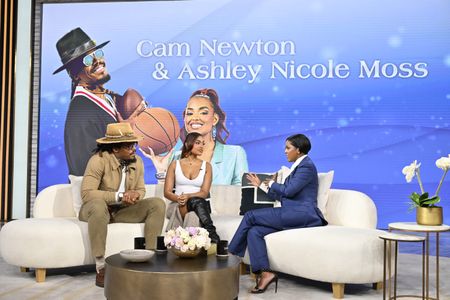 CAM NEWTON, ASHLEY NICOLE MOSS, TAMRON HALL