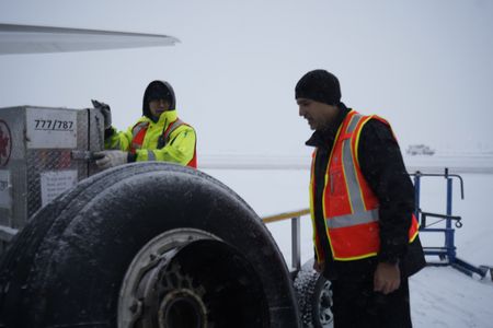 Darryl Cruz, Air Canada and Kuraish Irani, Maintenance Team Leader, Air Canada. (Arrow International Media Ltd & Cantina Media)