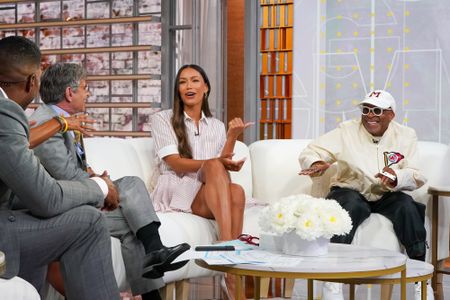 MICHAEL STRAHAN, GEORGE STEPHANOPOULOS, ILFENESH HADERA, SPIKE LEE