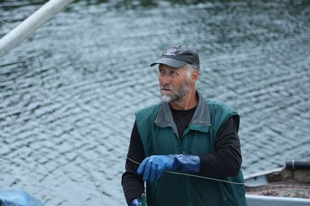 Jiggy Nichols commercially fishes for salmon. (National Geographic/Wayne Moss)