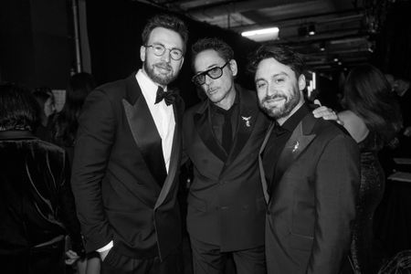 CHRIS EVANS, ROBERT DOWNEY JR. KIERAN CULKIN