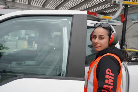 Cassandra Pineda, Lead Station Attendant at Air Canada. (Arrow International Media Ltd & Cantina Media)