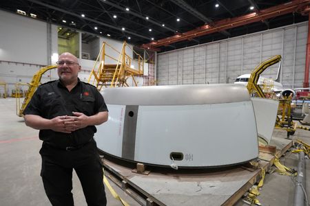 Sandro Rizzi, Lead Aircraft Maintenance Engineer at
Air Canada. (Arrow International Media Ltd & Cantina Media)