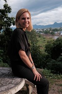 Mariana van Zeller poses for a photo in Mae Sot, Thailand. (National Geographic)