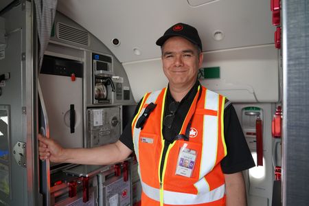 Dale Gofton, Aircraft Maintenance Engineer at Air Canada. (Arrow International Media Ltd & Cantina Media)