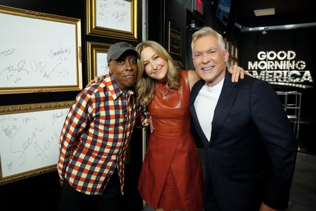 ARSENIO HALL, LARA SPENCER, SAM CHAMPION