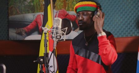 Bobi in the studio.  (Mandatory photo credit: Southern Films)