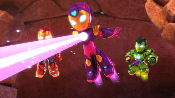 IRON MAN, IRONHEART, IRON HULK