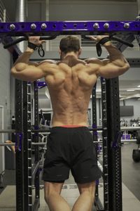 Extreme athlete Ross edgley loses 14 pounds in his 24 hour Tiger fast. Next he consumers 30,000 calories in 24 hours to feast, like a tiger. (National Geographic/Bobby Cross)