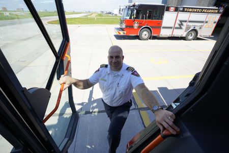 David Hollett, Deputy Fire Chief at
Toronto Pearson. (Arrow International Media Ltd & Cantina Media)