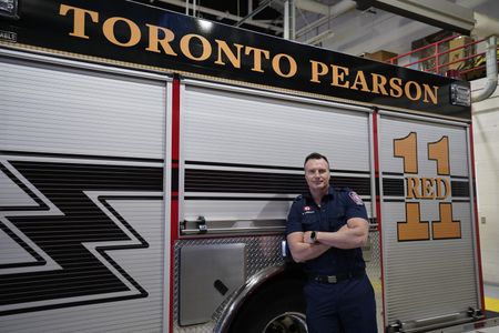 Tim Lisecky is Firefighter at Toronto Pearson International Airport. (Arrow International Media Ltd & Cantina Media)