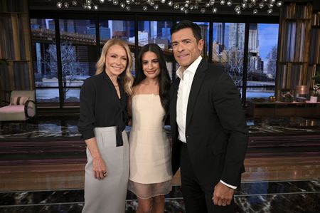 KELLY RIPA, LEA MICHELE, MARK CONSUELOS