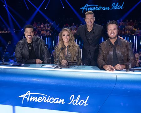 LIONEL RICHIE, CARRIE UNDERWOOD, RYAN SEACREST, LUKE BRYAN