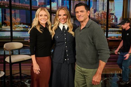 KELLY RIPA, HEATHER GAY, MARK CONSUELOS
