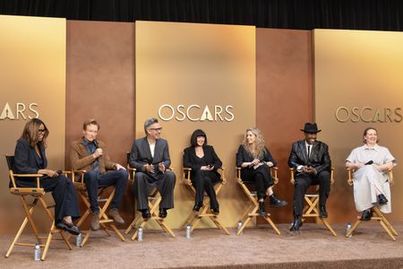 JACQUELINE COLEY (MODERATOR), CONAN O’BRIEN, RAJ KAPOOR (EXECUTIVE PRODUCER & SHOWRUNNER), KATY MULLAN (EXECUTIVE PRODUCER), MISTY BUCKLEY (PRODUCTION DESIGNER), MICHAEL BEARDEN (MUSIC DIRECTOR), MANDY MOORE (SUPERVISING CHOREOGRAPHER)