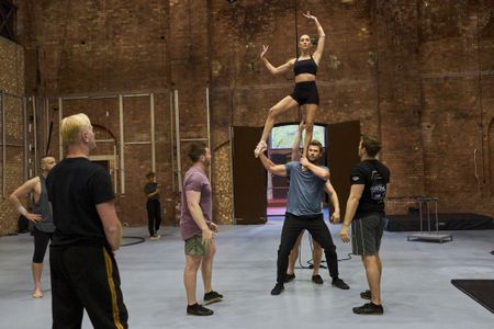 Chris turns to the performers of Cirque de Soleil to find out how to accelerate his learning. (credit: National Geographic/Laura Radford)