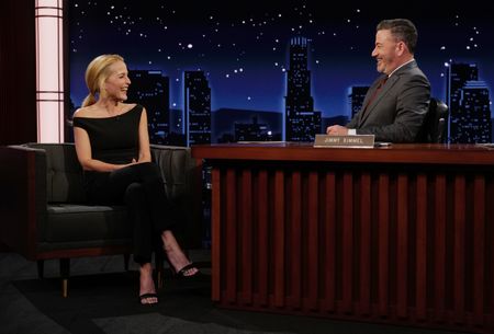 GILLIAN ANDERSON, JIMMY KIMMEL