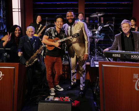 JAKE SHIMABUKURO AND MAIYA SYKES WITH THE CLETONES, ANTHONY ANDERSON