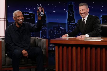 DENZEL WASHINGTON, JIMMY KIMMEL