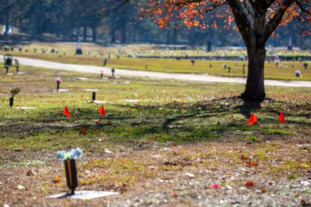 Forest Lawn Funeral Home and Memorial Gardens, where Fulton County John Doe was buried in an unmarked grave. (National Geographic/Tom Beard)