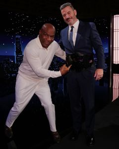 MIKE TYSON, JIMMY KIMMEL