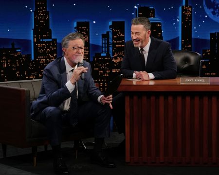 STEPHEN COLBERT, JIMMY KIMMEL