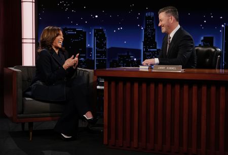 KAMALA HARRIS, JIMMY KIMMEL