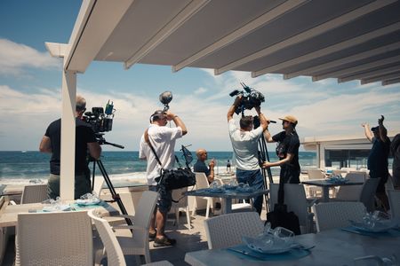 TUCCI IN ITALY - “Naples & Campania” - The restaurant Da Girone, where Bruno Gargiulo and co-chef Francesco Scotto, have made it their mission to get people to eat the Procida lemons nobody wanted. (National Geographic/Matt Holyoak)STANLEY TUCCI