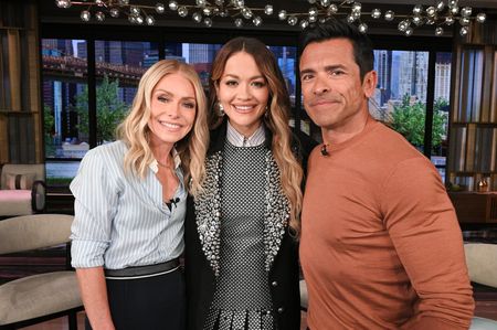 KELLY RIPA, RITA ORA, MARK CONSUELOS