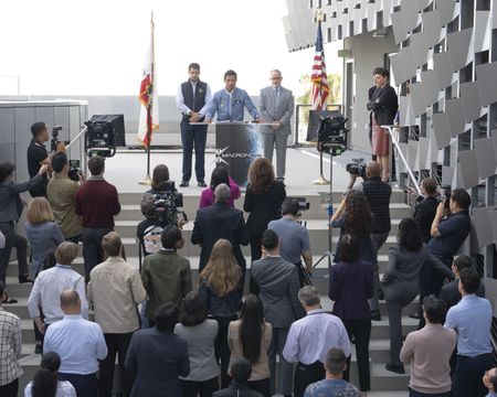 MAX CARVER, MARK CONSUELOS, JIM HOLMES, BRIANA VENSKUS-VAZQUEZ