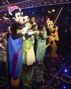 CLARABELLE COW, EZRA SOSA, JORDAN CHILES, JENNIFER AFFLECK, PLUTO