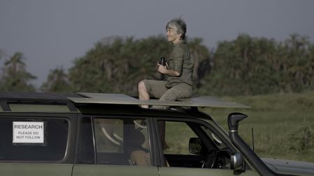 Elephant expert Joyce Poole. She has studied elephants for almost 5 decades and along with her husband has created the elephant ethogram, the first comprehensive library of thousands of elephant behaviors. There's nothing like this for any other species on earth. (National Geographic for Disney/Wim Vorster)