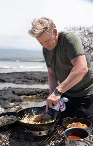 Gordon Ramsay during the final cook in Hawaii. (National Geographic/Justin Mandel)